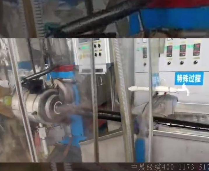 線纜200型擠出機 - 中晨線纜設(shè)備展示